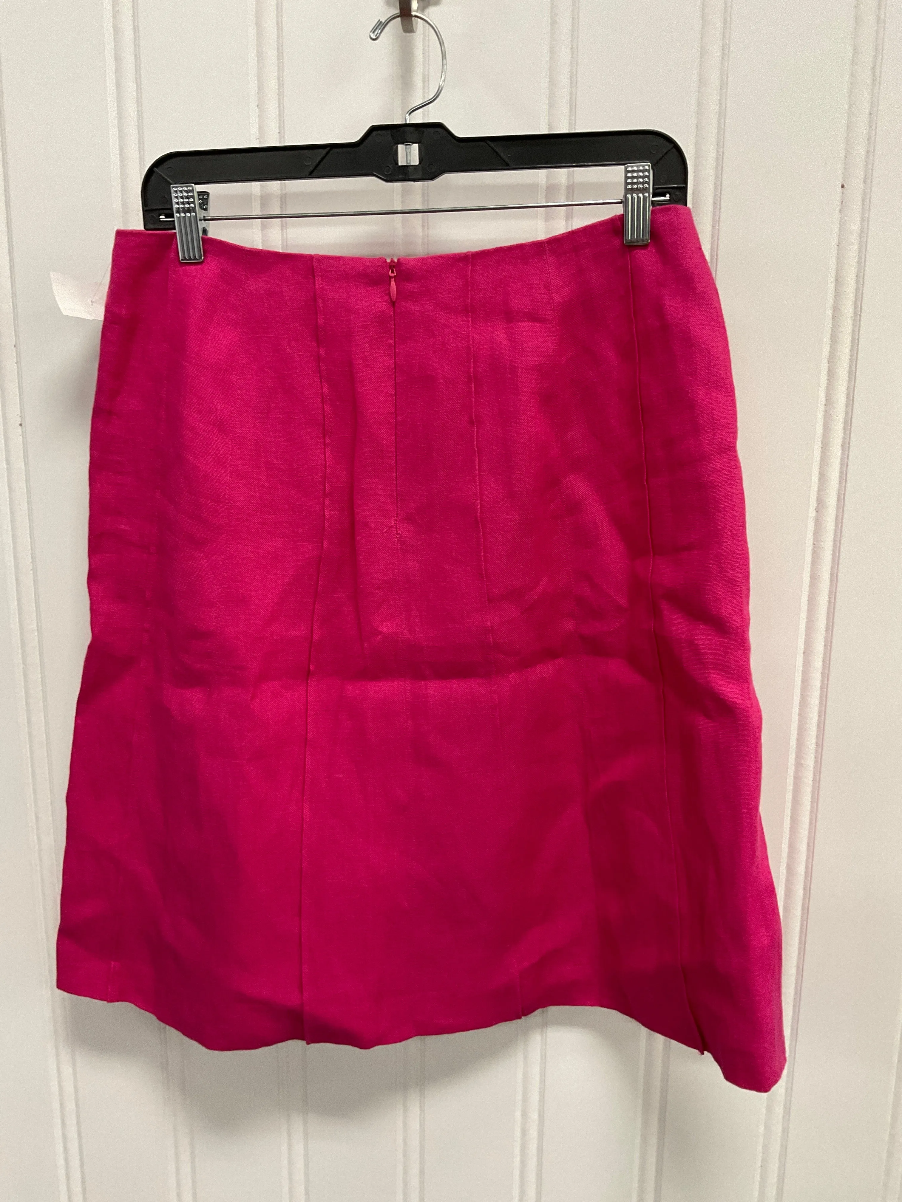 Skirt Midi By Talbots In Pink, Size:12