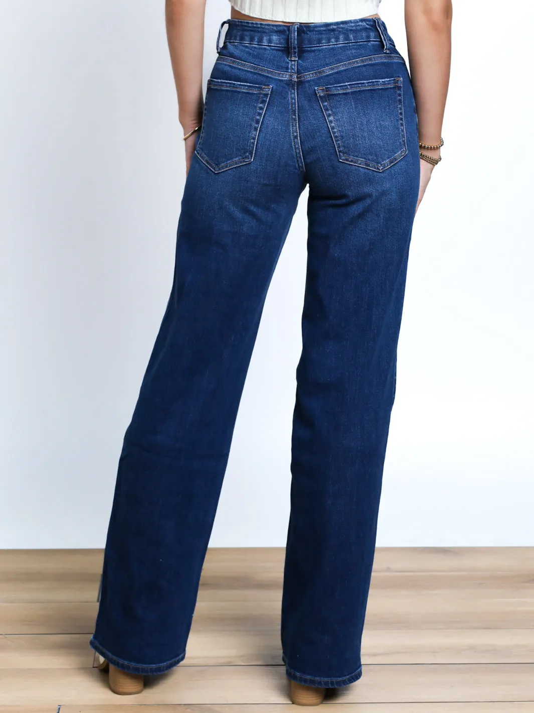 Skye High Rise Loose Fit Jeans