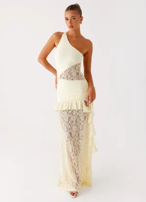 Benita Maxi Dress - Yellow Move Free
