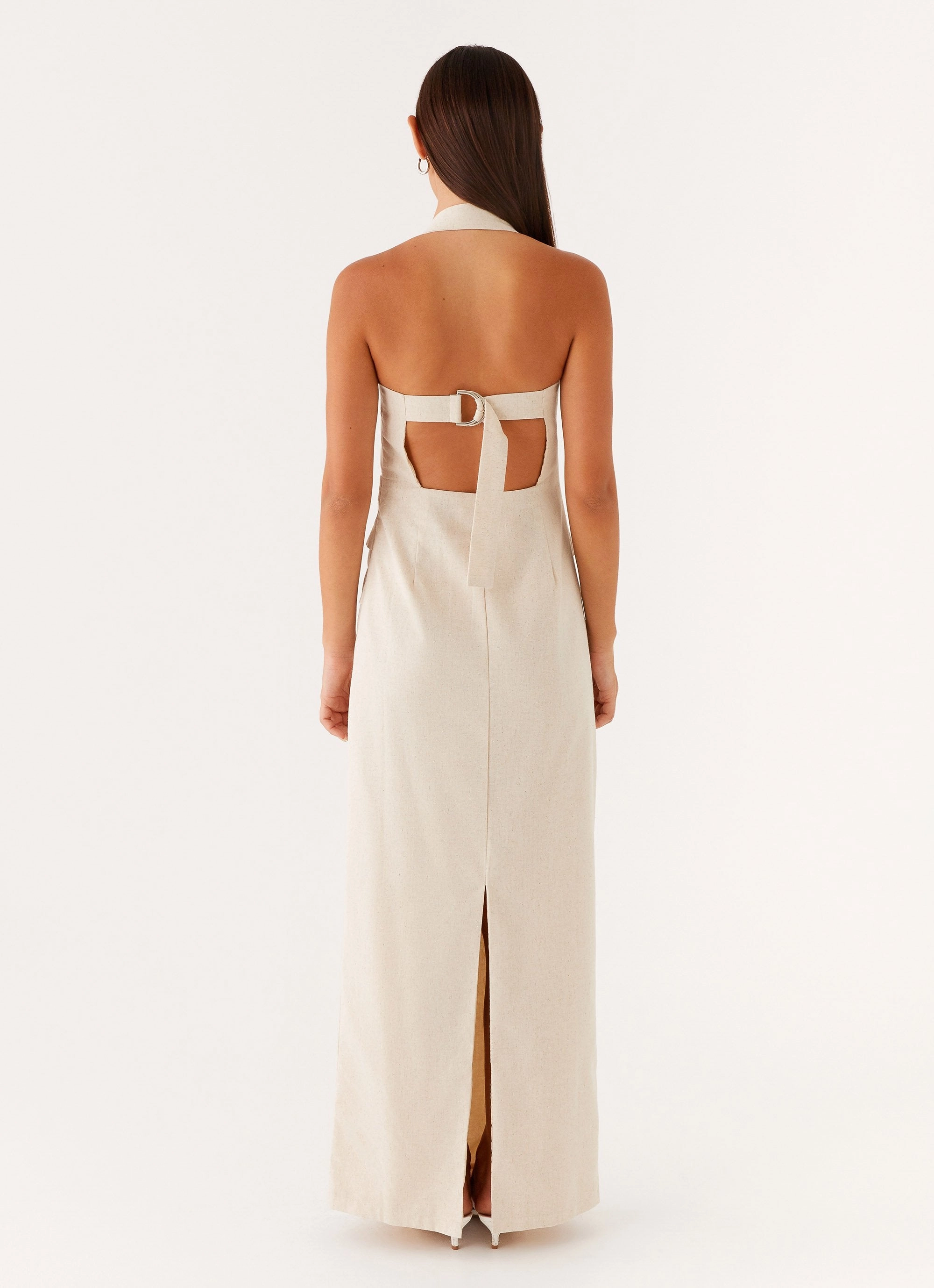Rumour Has It Maxi Dress - Oatmeal Gender Free Perfect Day-to-Night