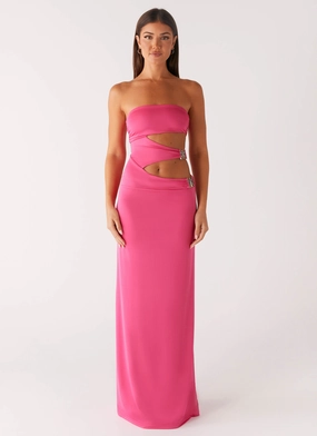 Moment Soft Montego Maxi Dress - Pink