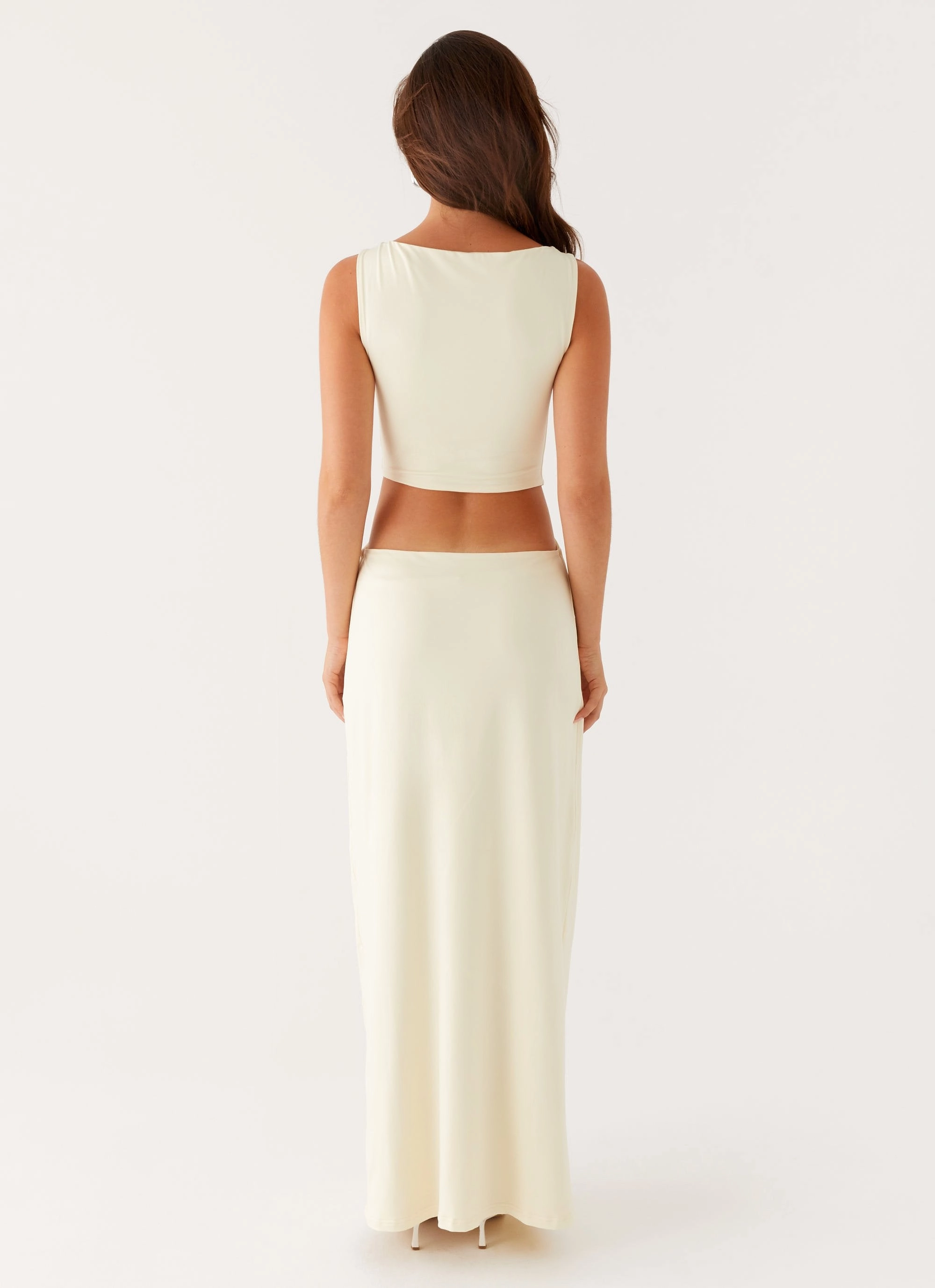 Maternity-Fit Lilabelle Twist Maxi Dress - Yellow