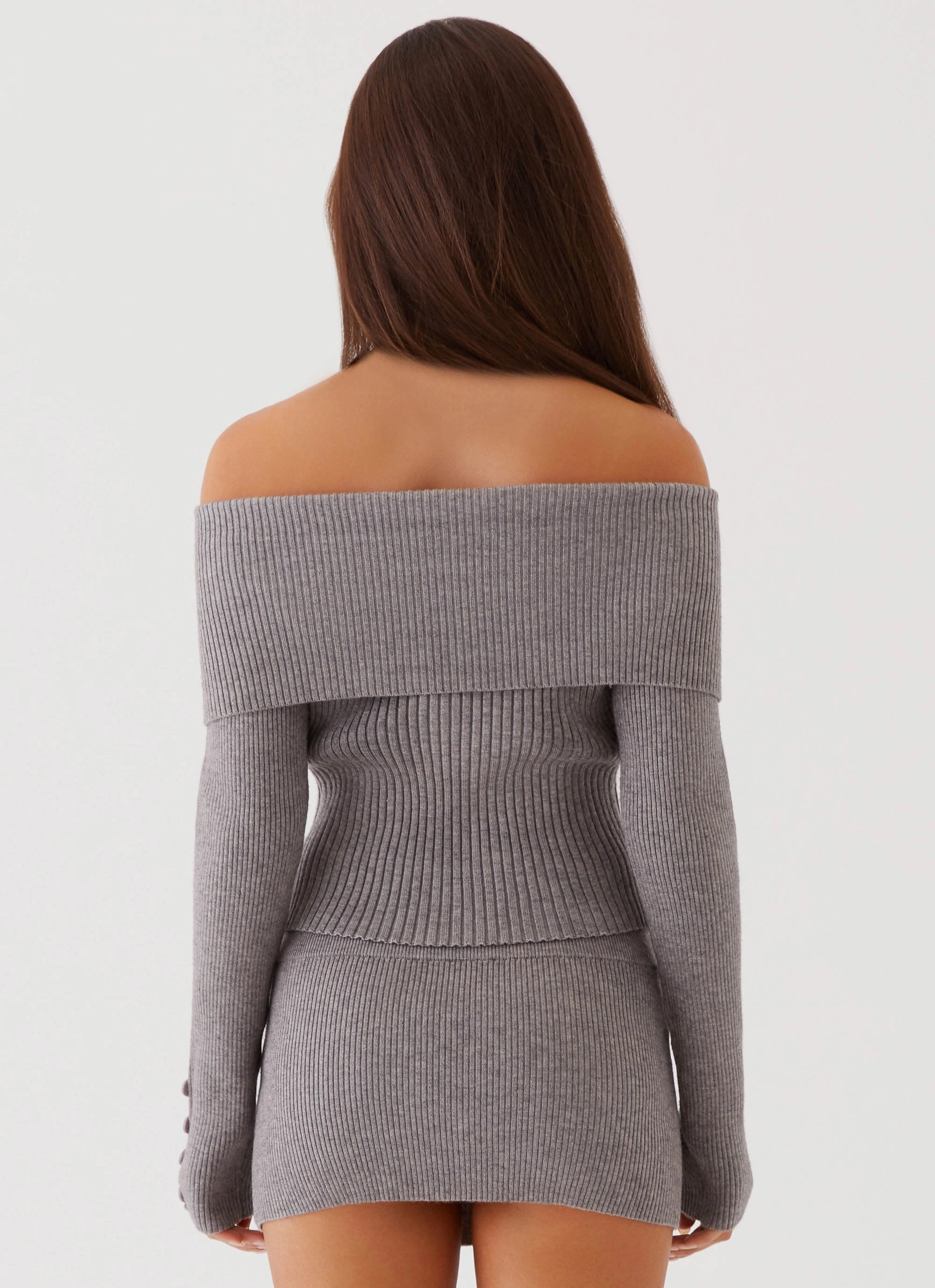 Maura Low Rise Mini Skirt - Charcoal Adventure Ready
