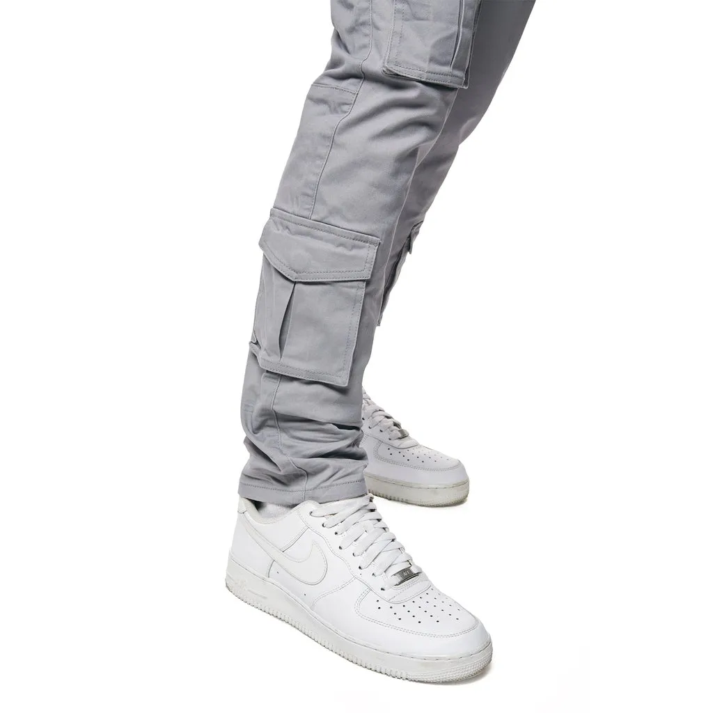 Slim 10 Pocket Twill Pants - Ultimate Grey