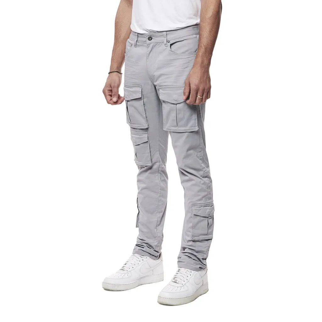 Slim 10 Pocket Twill Pants - Ultimate Grey