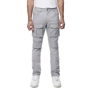 Slim 10 Pocket Twill Pants - Ultimate Grey