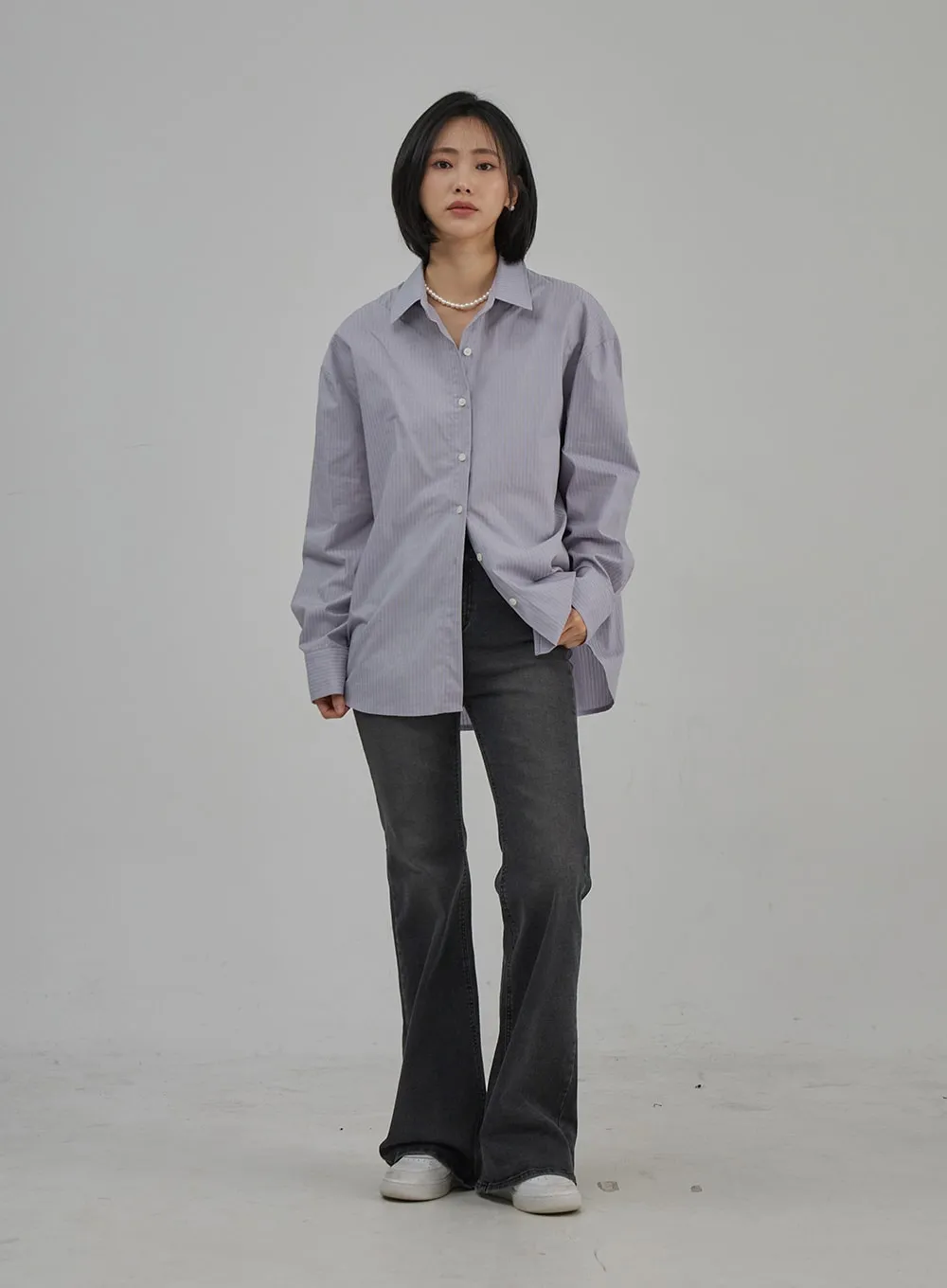Slim Fit Bootcut Jeans OJ302