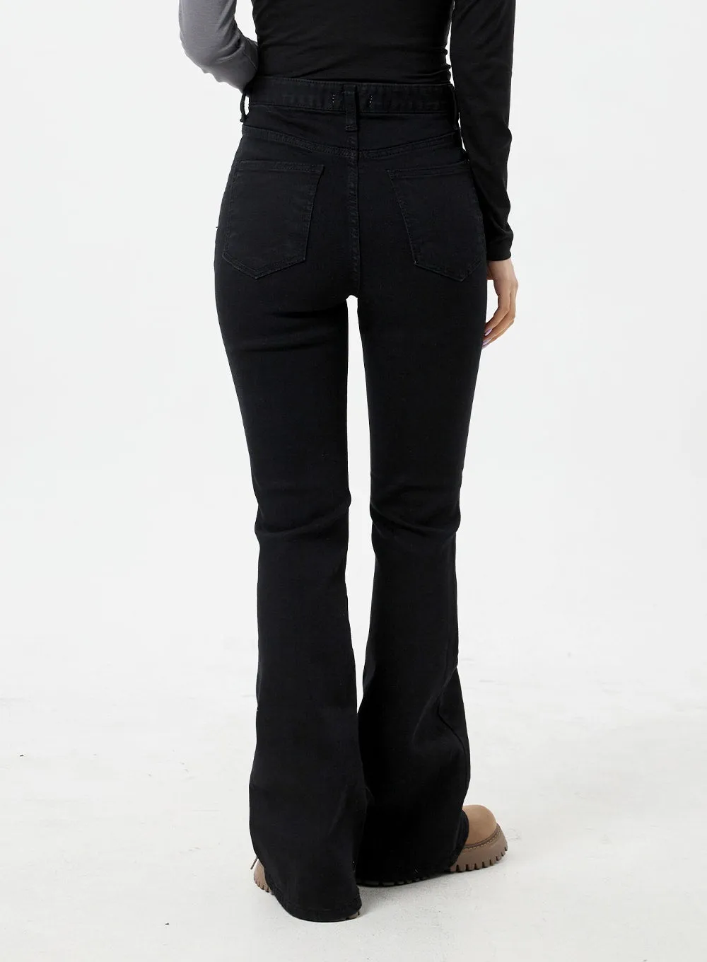 Slim Fit Bootcut Pants CM324