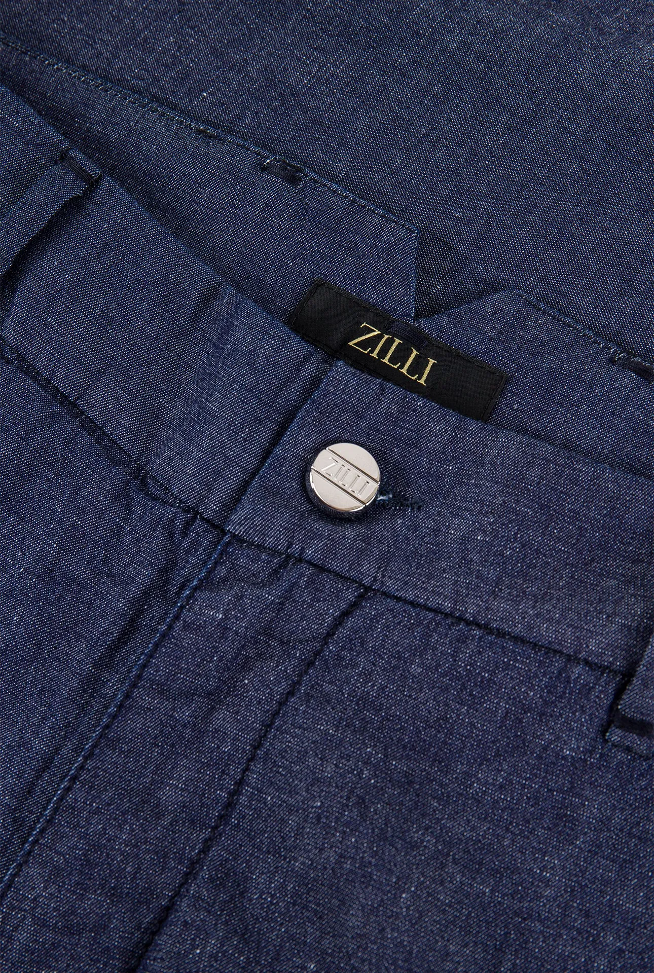 Slim Fit Elastic Waist Pants