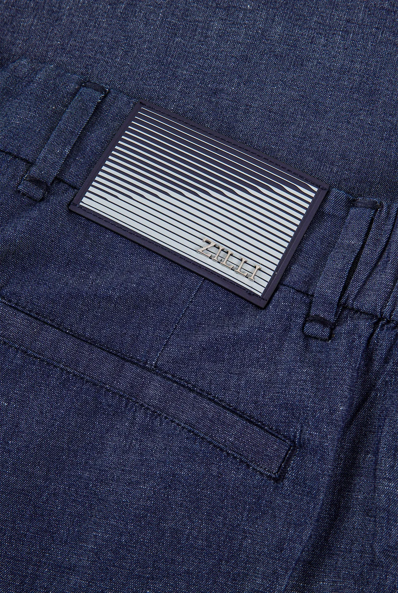 Slim Fit Elastic Waist Pants