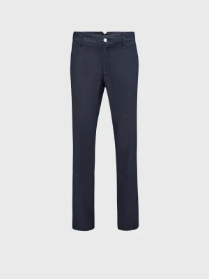 Slim Fit Elastic Waist Pants