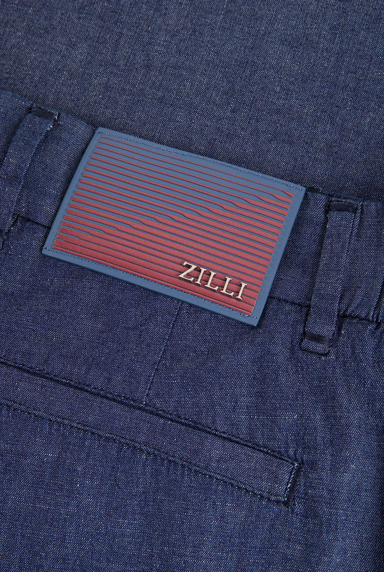 Slim Fit Elastic Waist Pants