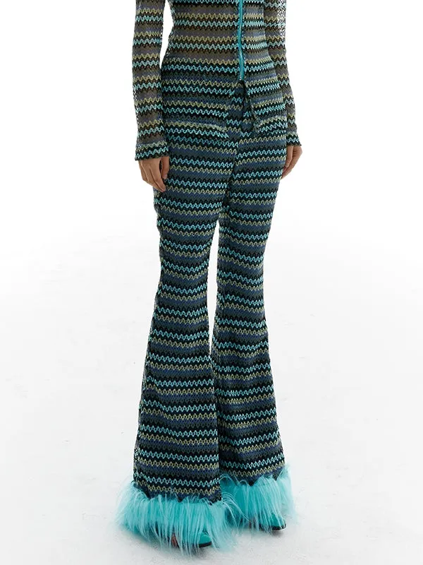 Slim Fit Retro Pants