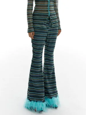 Slim Fit Retro Pants