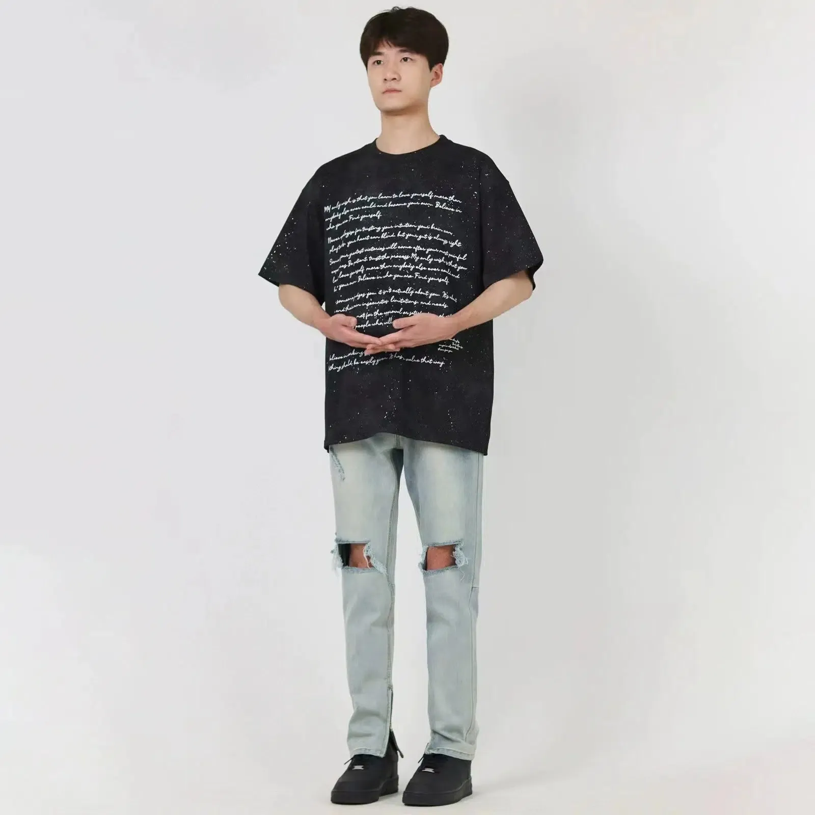 Slim-fit Ripped Jeans