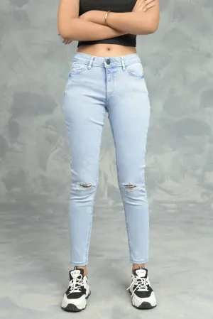 Slim Fit Ripped Jeans