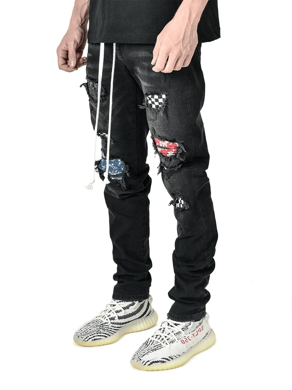 Slim-fit Ripped Jeans