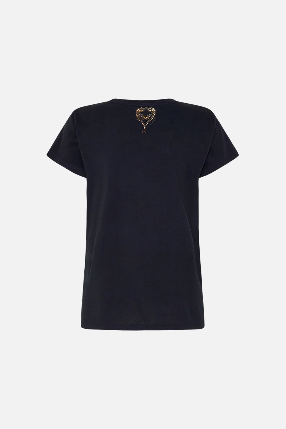 SLIM FIT ROUND NECK T-SHIRT - BLACK MAGIC IN THE MANUSCRIPTS