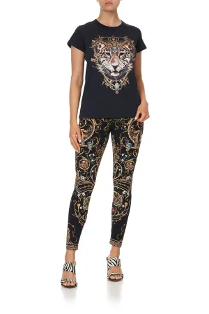 Slim Fit Round Neck Tee- Studio 54