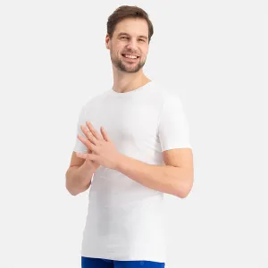 Slimfit T-Shirts Reno ronde hals (2-pack) - Wit
