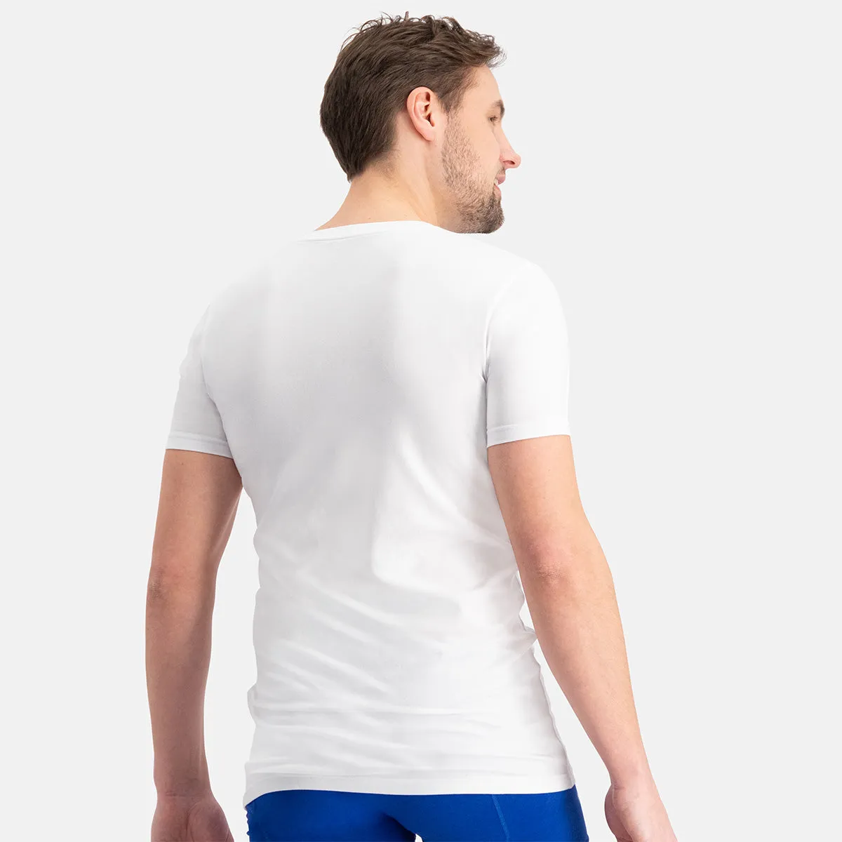 Slimfit T-Shirts Reno ronde hals (2-pack) - Wit
