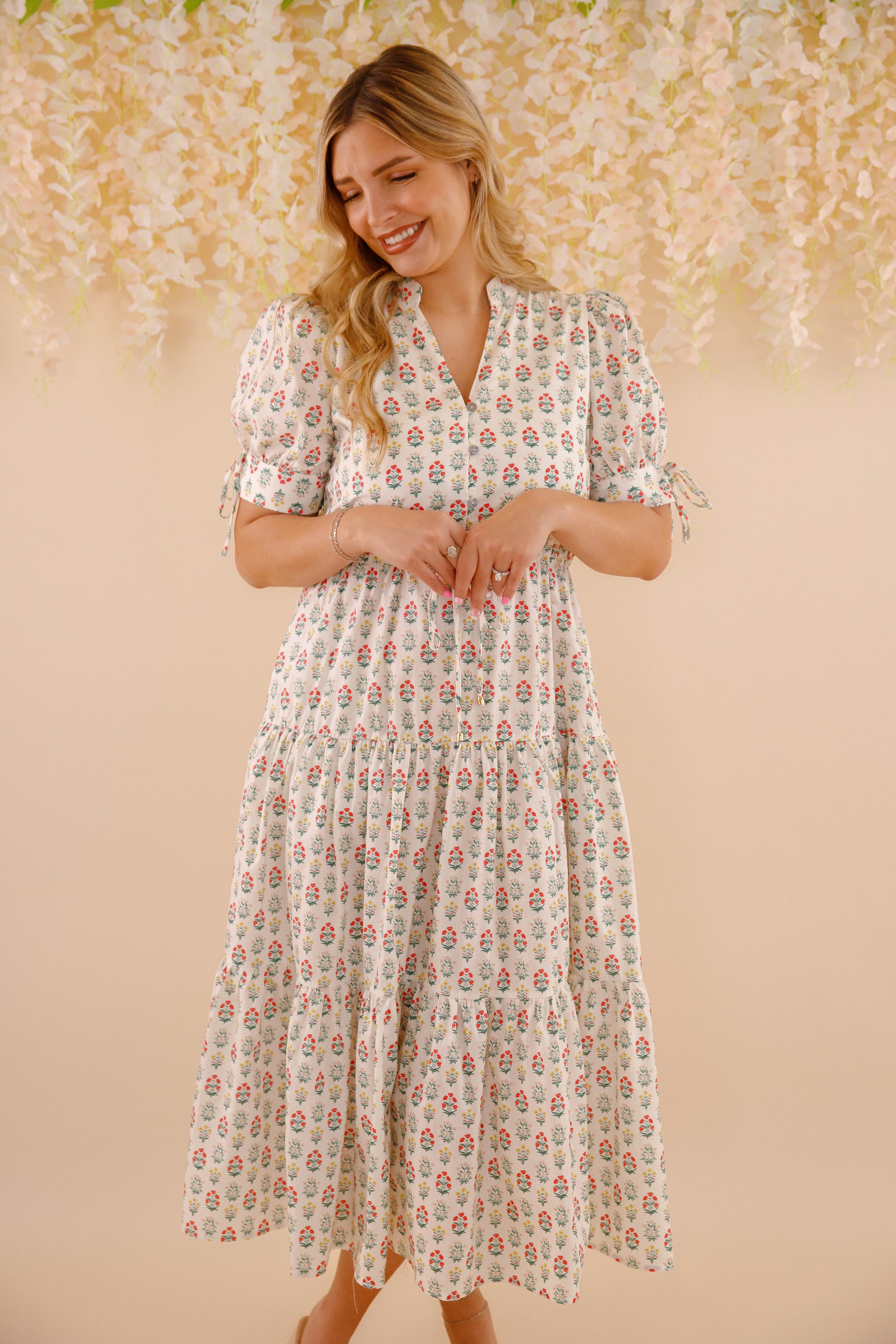 Spring Vibe Finding My Balance Midi Dress