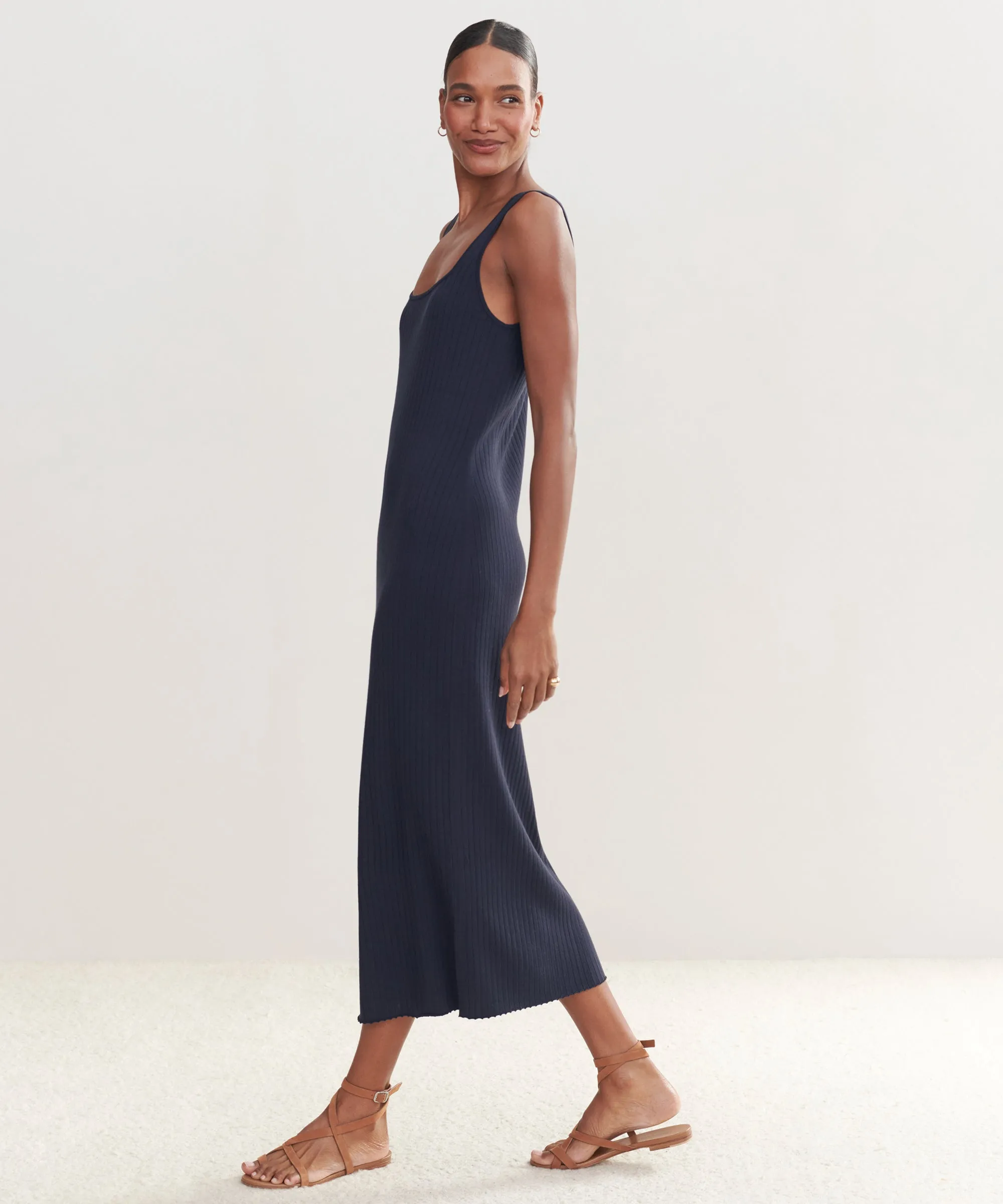 Rib Tank Dress Comfy Yet Stylish Casual Days