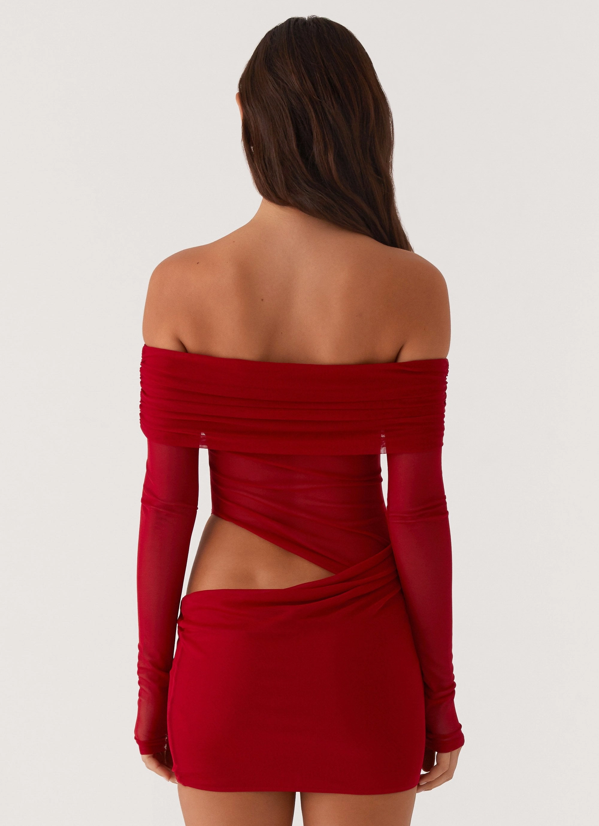 Lined interior Street Vibe No Doubt Mini Dress - Red