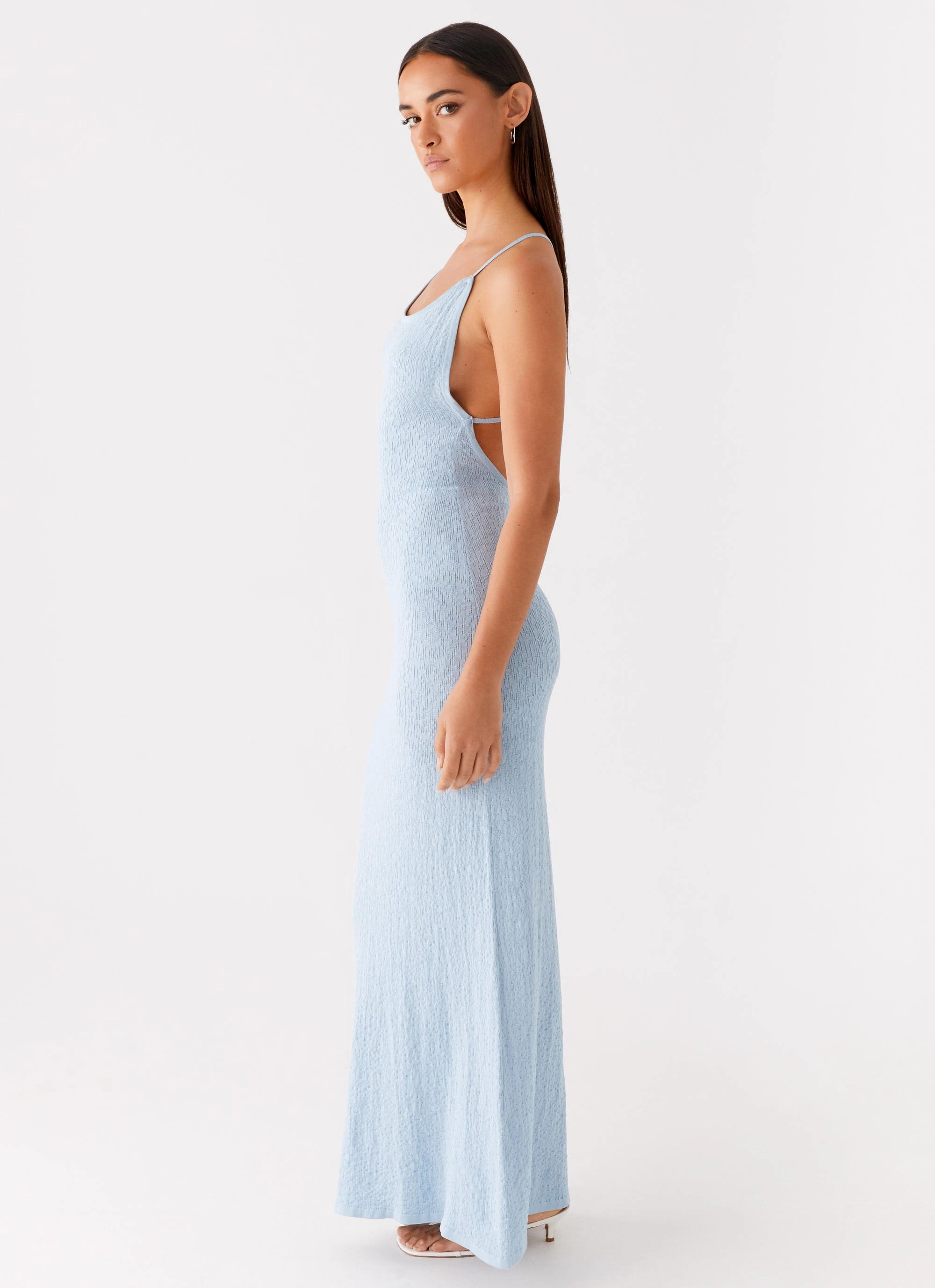 Chic and Elegant Lopez Maxi Dress - Blue