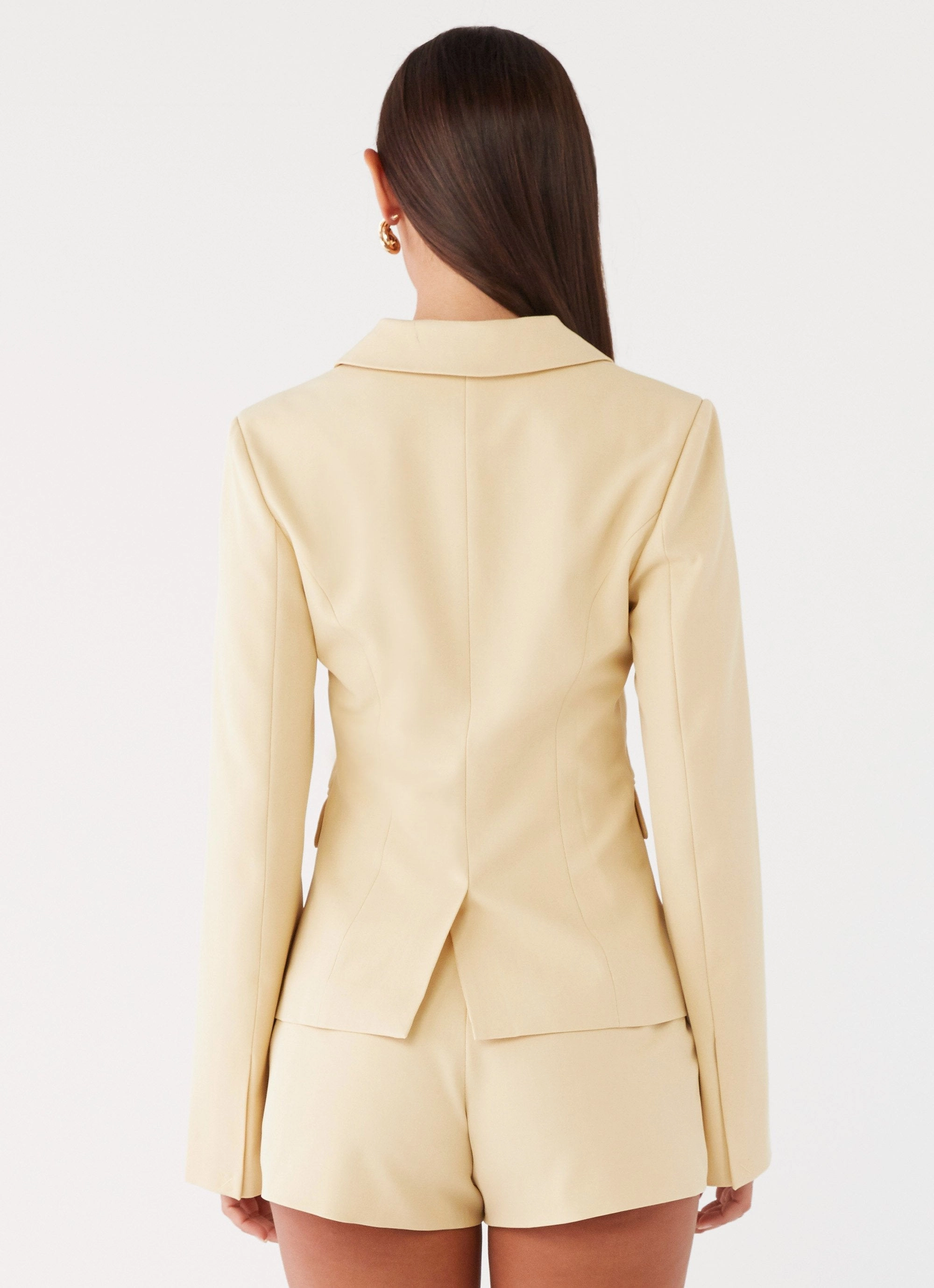 Light Day Jacket Mercury Fitted Jacket - Butter