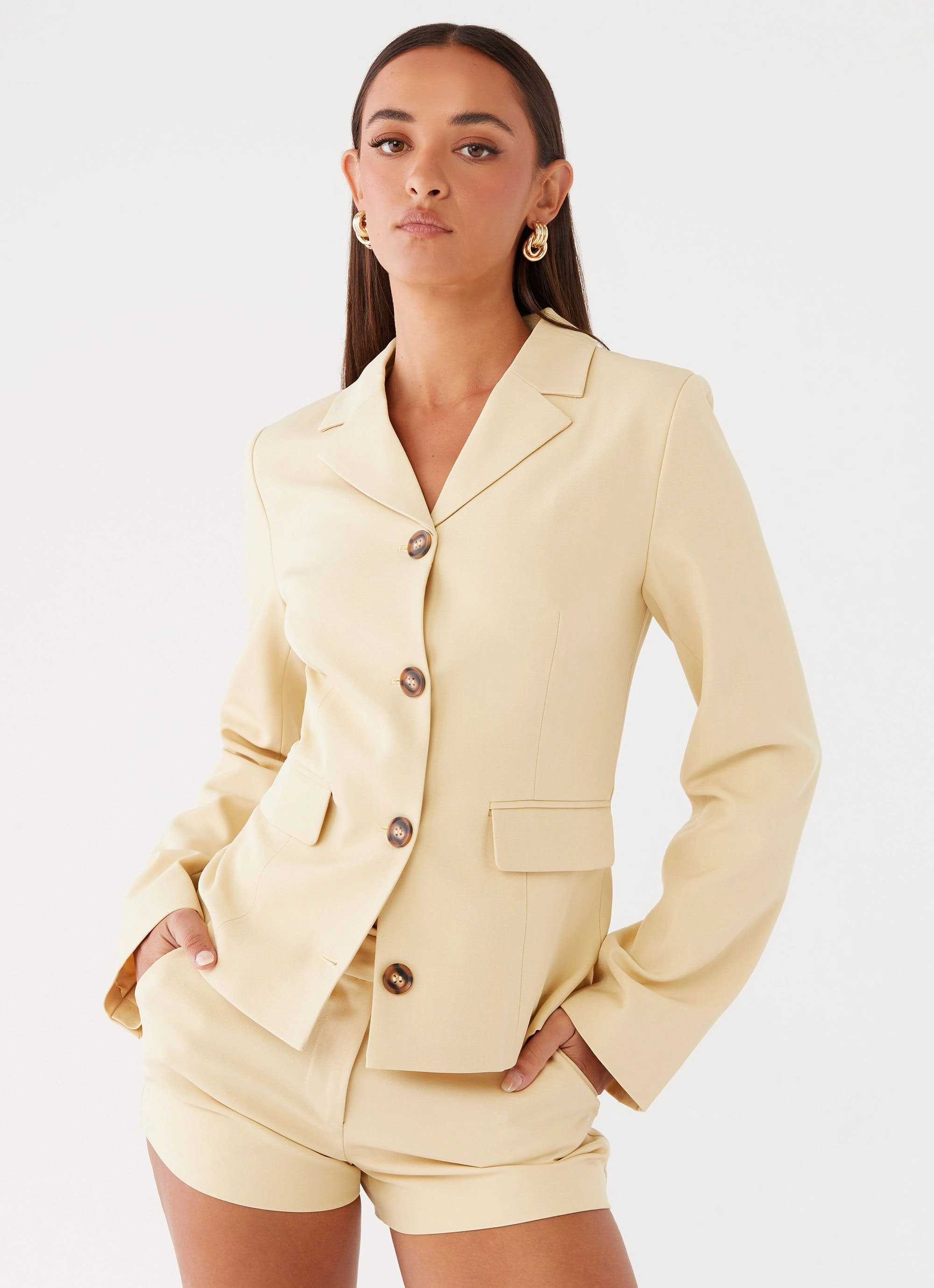 Flame retardant Weight Distribution System Mercury Fitted Jacket - Butter
