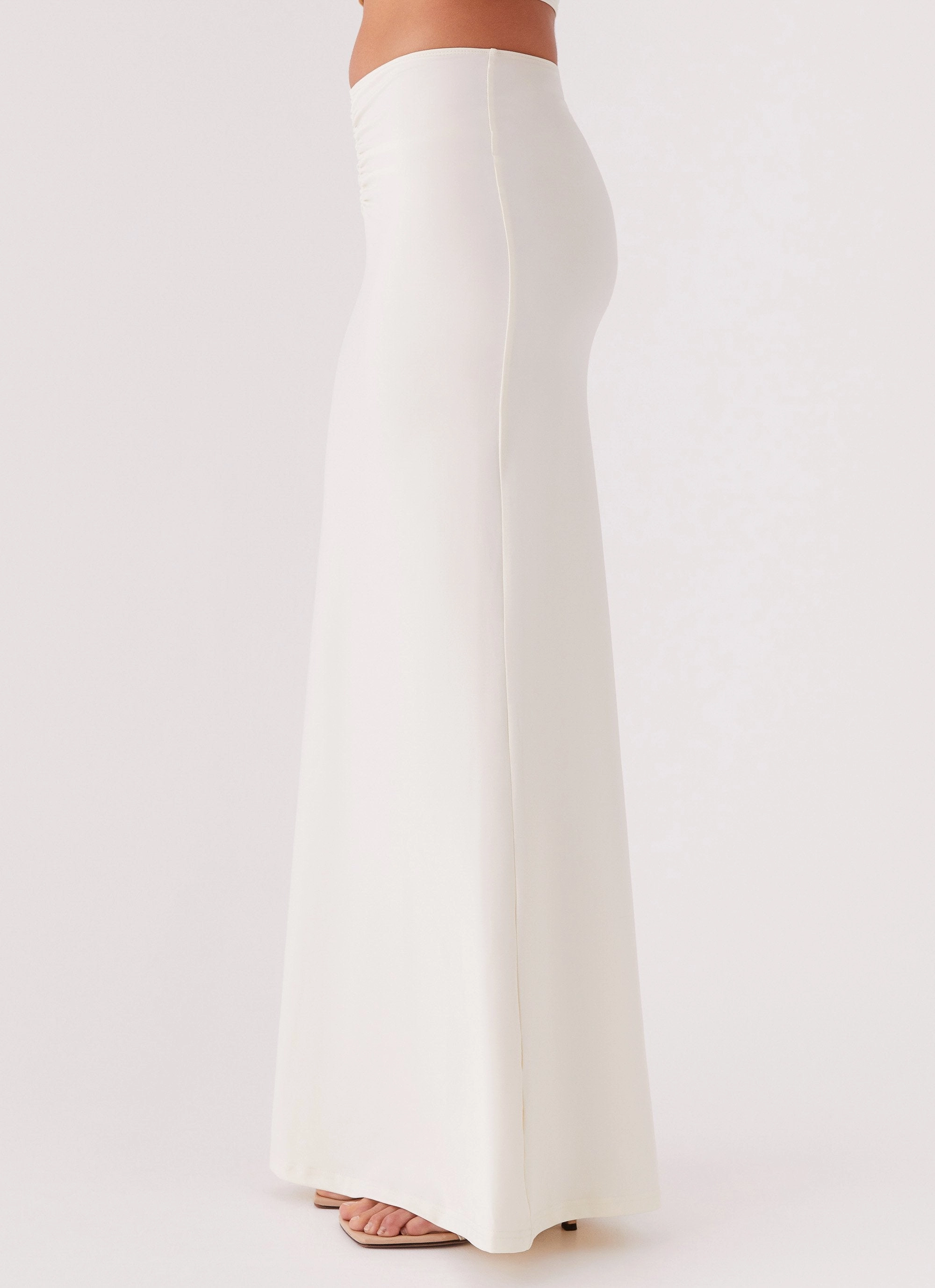Trixie Maxi Skirt - Ivory Urban appeal Durable Construction