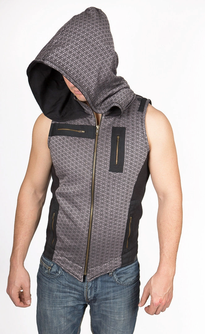 Evening Chill Piece Geo Alien Vest