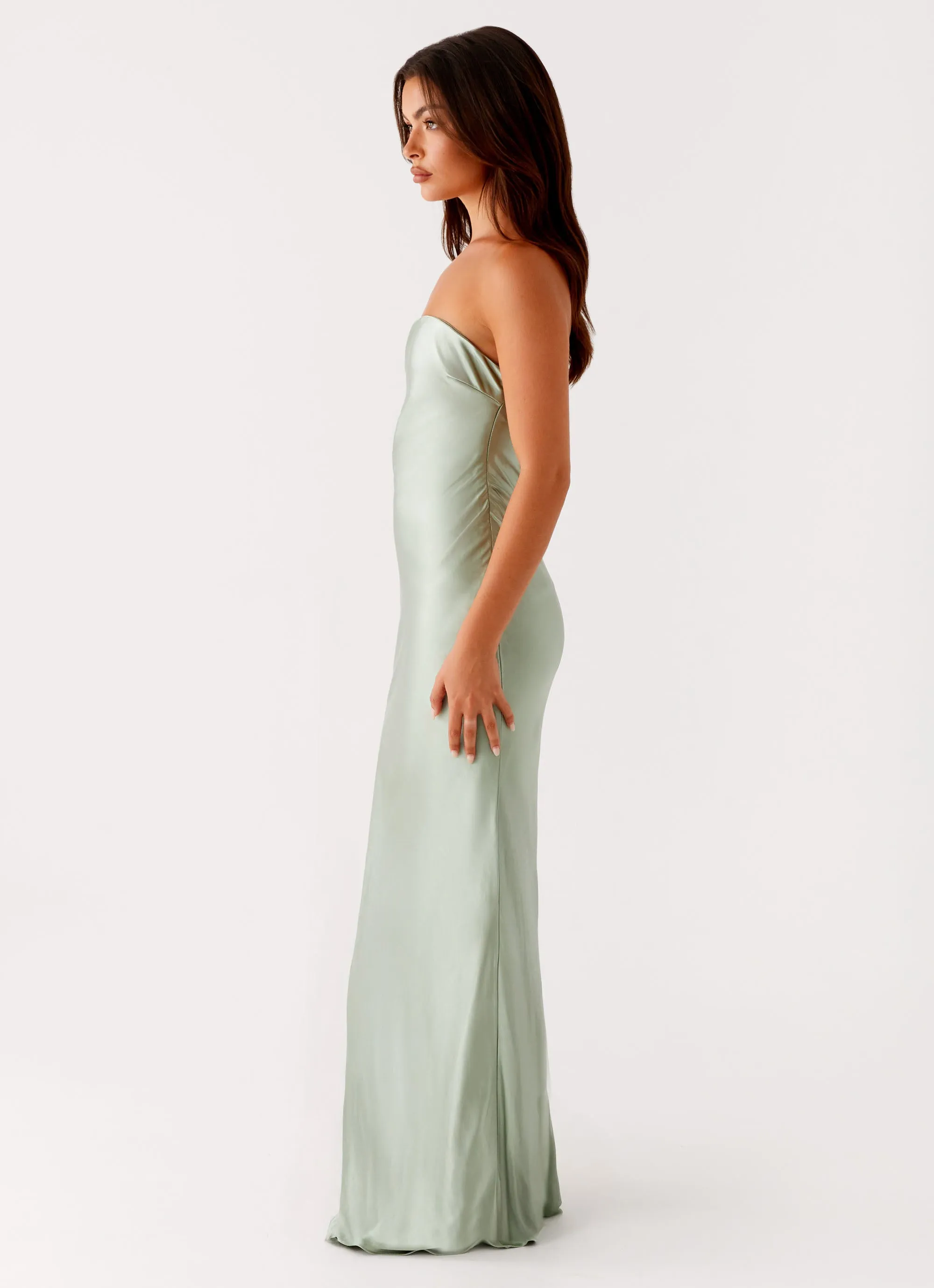 Monte Carlo Maxi Dress - Sage Light Comfort