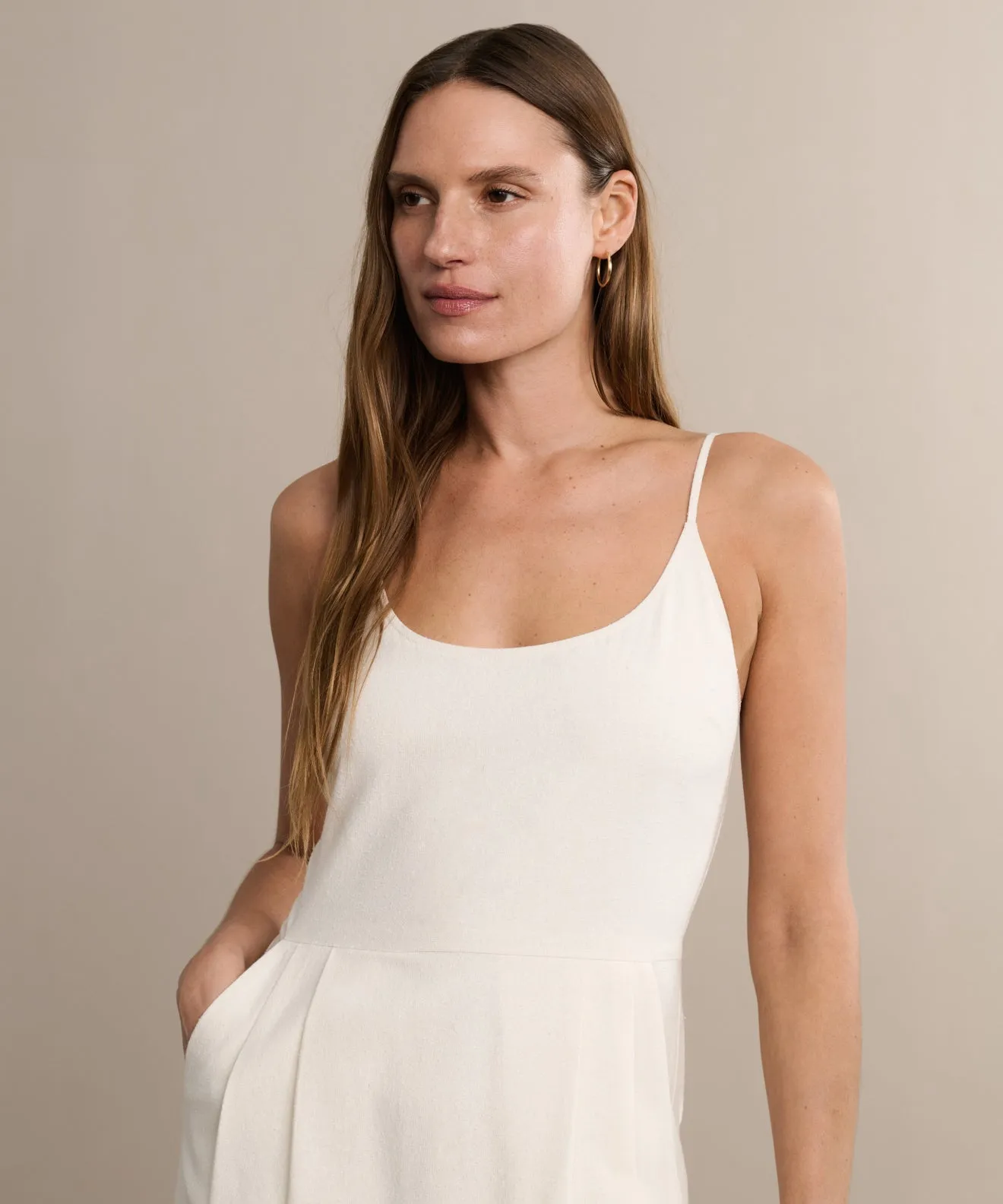 Glossy Fabric Rove Dress