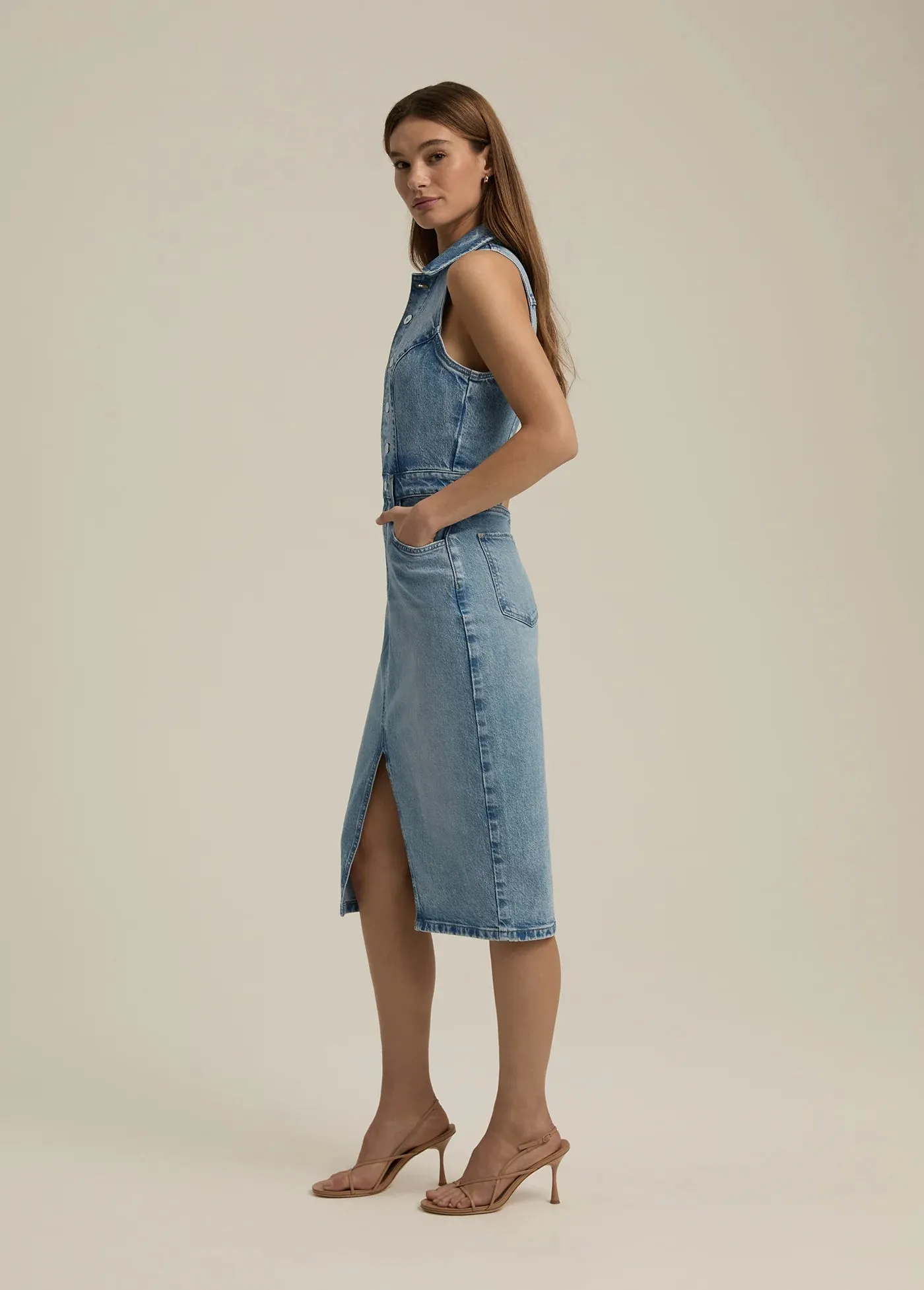 Contemporary Fit Favorite Daughter The Halter City Dress