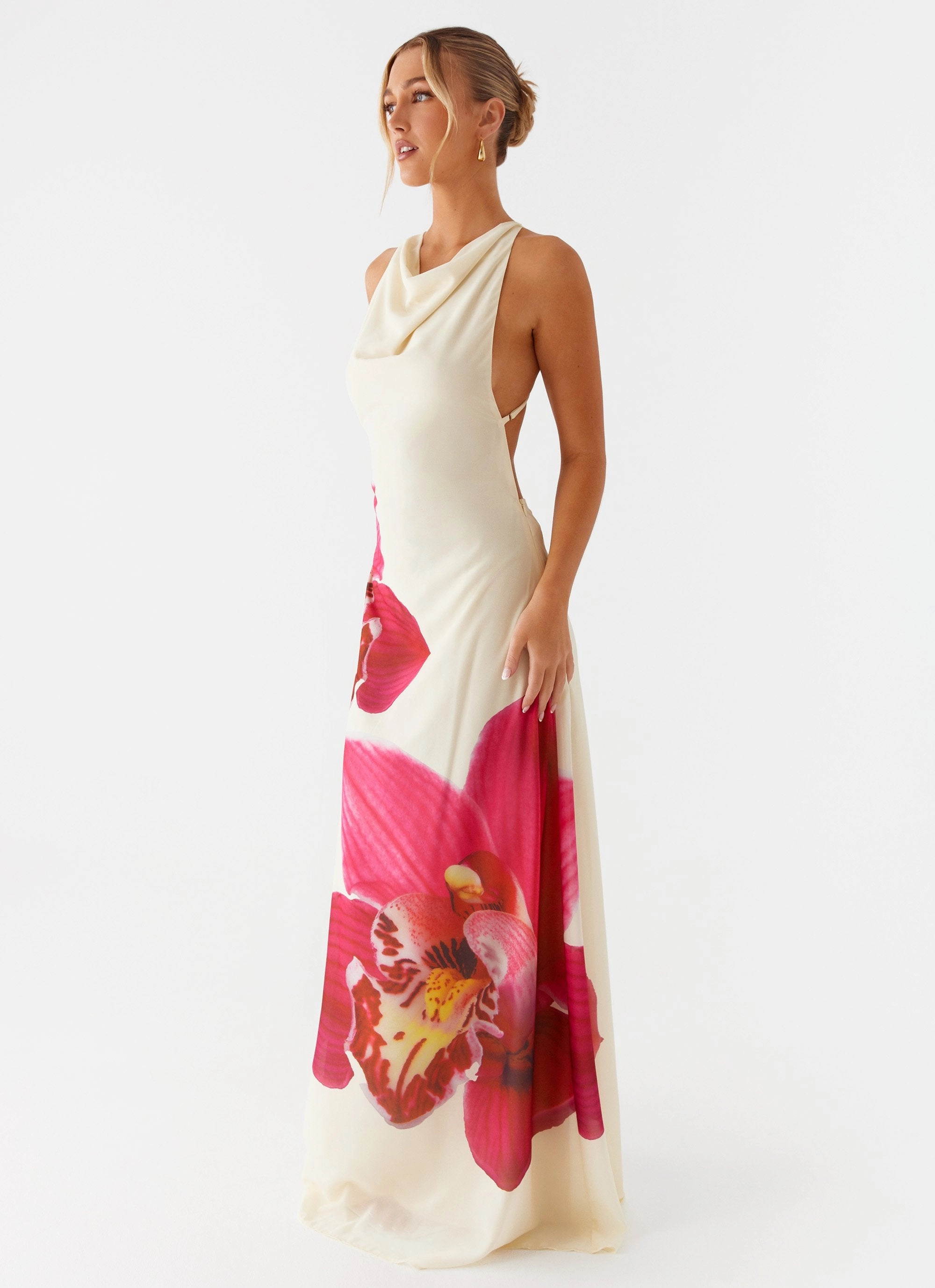 Neutral Layer Adjustable-Length Island Girl Maxi Dress - Yellow