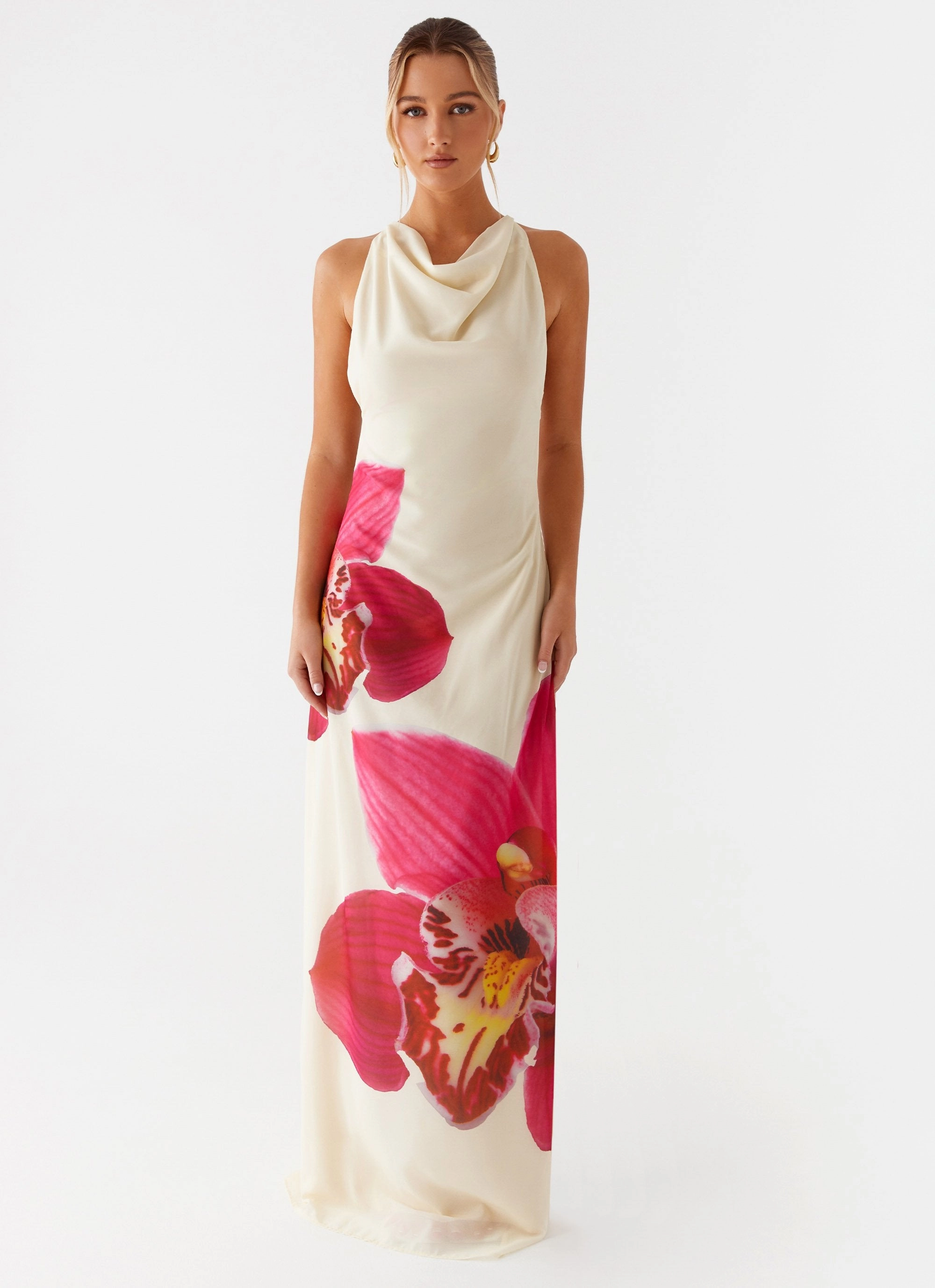 Island Girl Maxi Dress - Yellow Chic Harmony Light Wrap