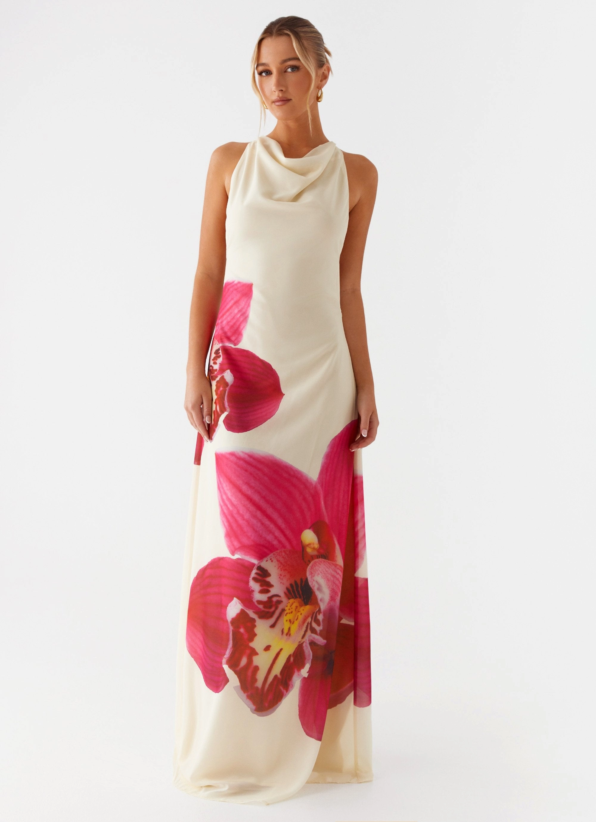 Island Girl Maxi Dress - Yellow Bright-Hue Clean Flow