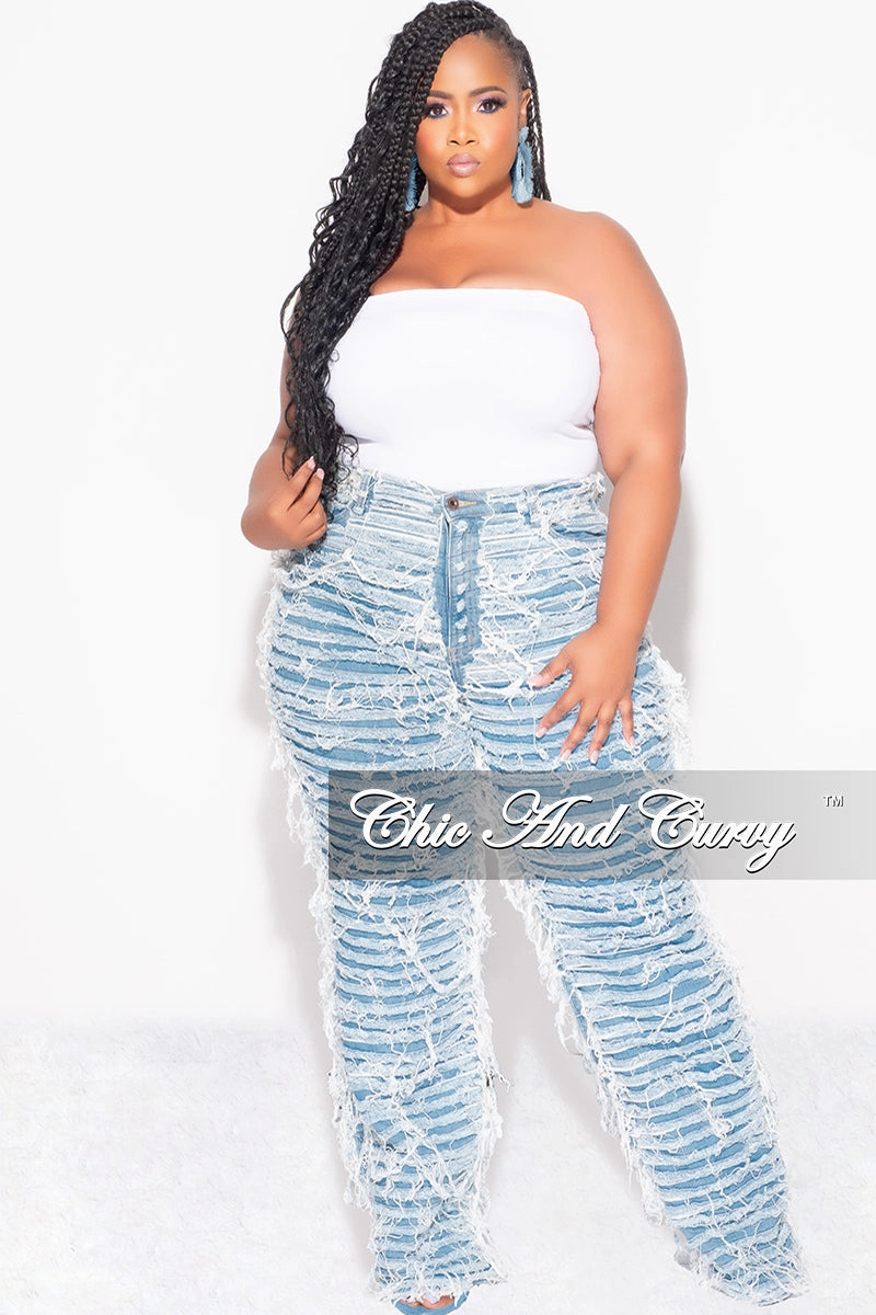 Breathable Material Final Sale Plus Size Ribbed Seamless Tube Top in White