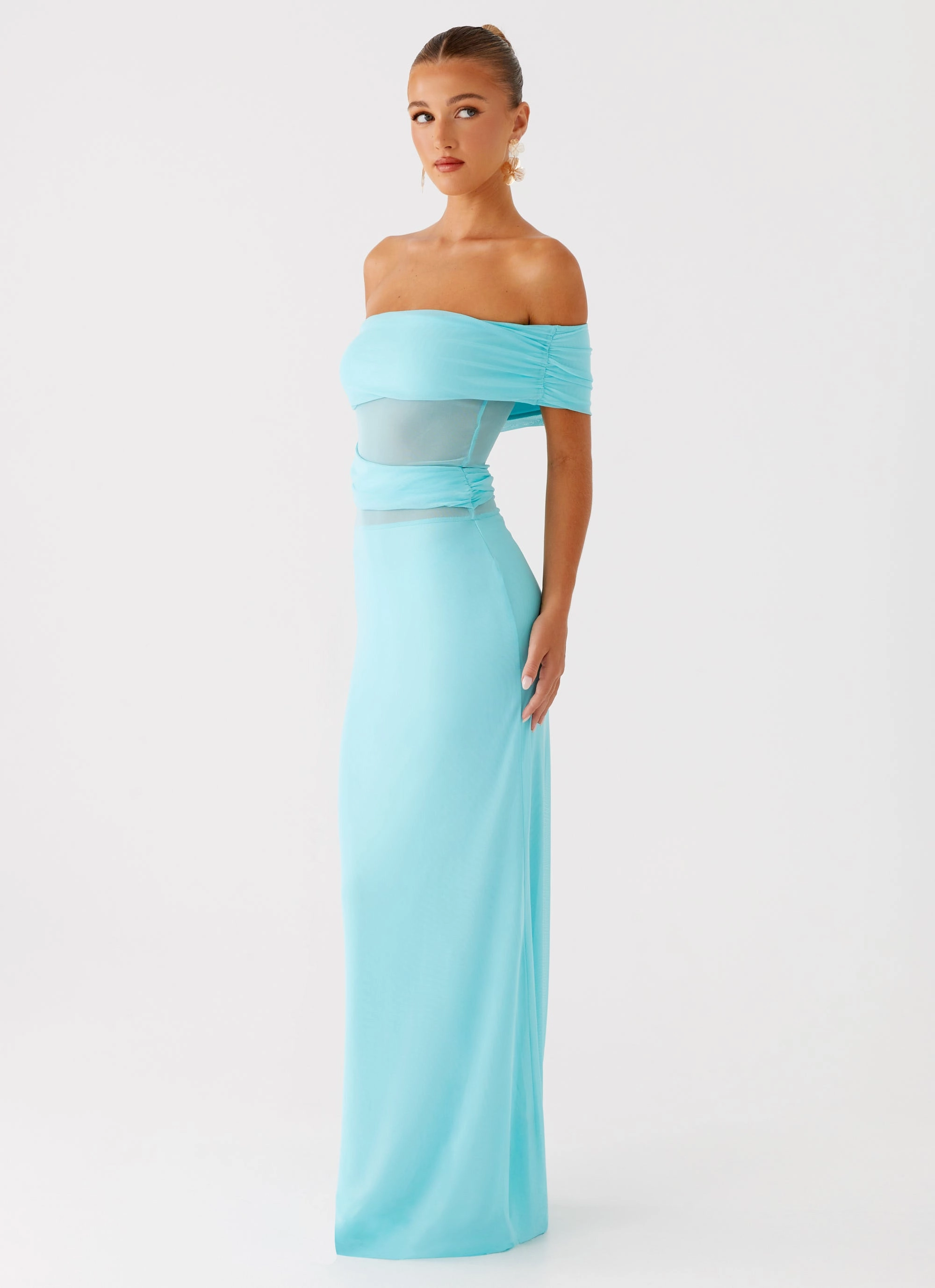 Easy Mood Sun-Protective Lumi Maxi Dress - Turquoise