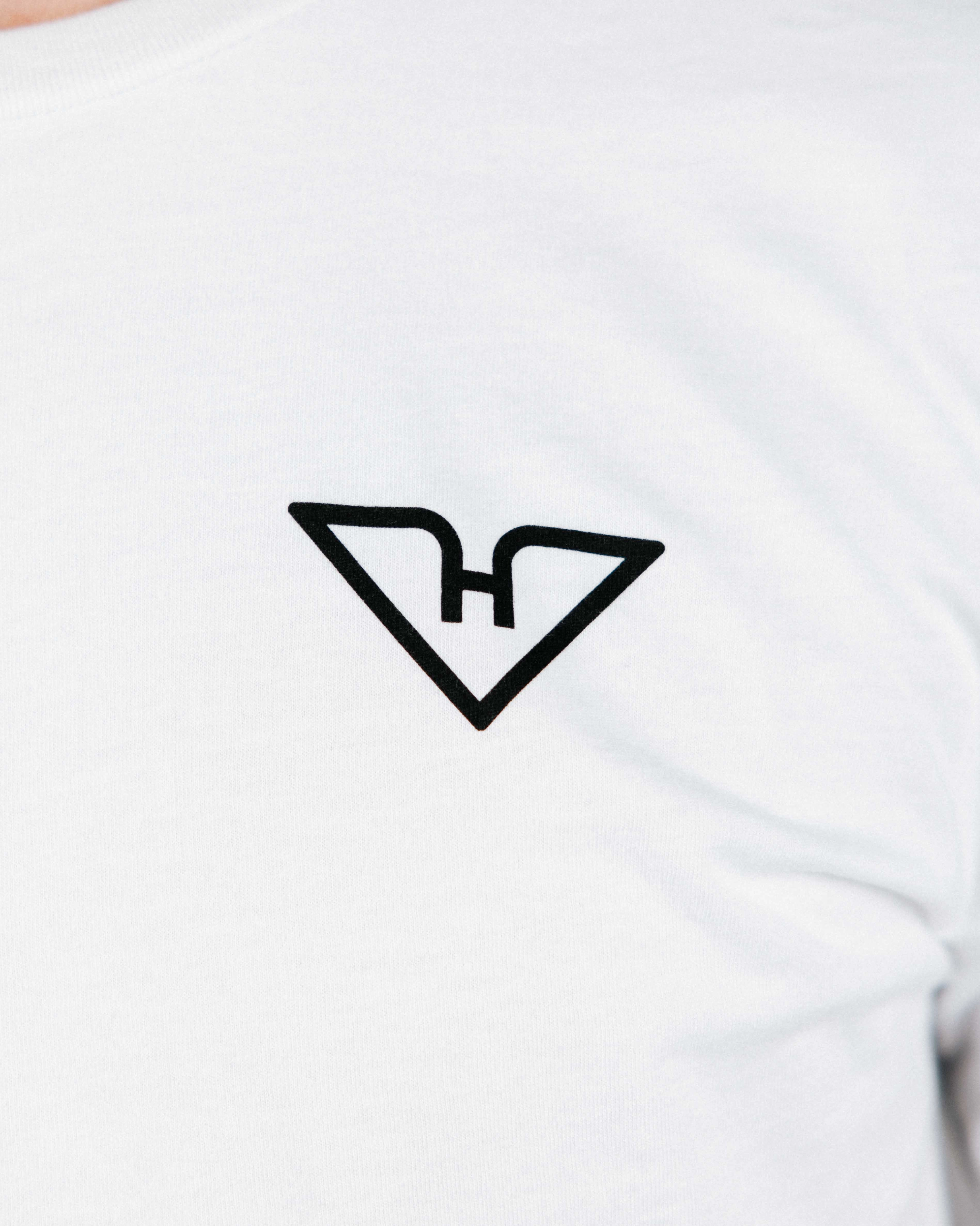 White HyFlyers Logo Tee Trendy Sweater