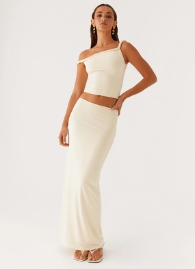 Fit Freedom Solace Soul Maxi Skirt - Yellow