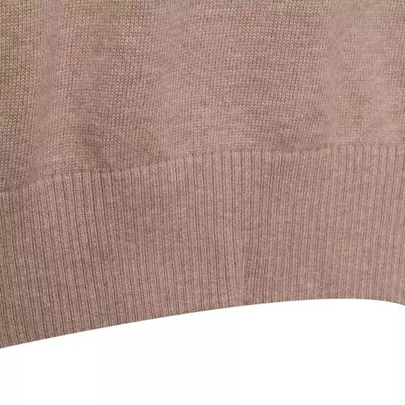Solid Crewneck Rib Sweater