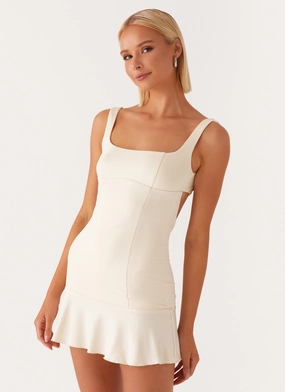 Daily Form Someone New Mini Dress - Yellow