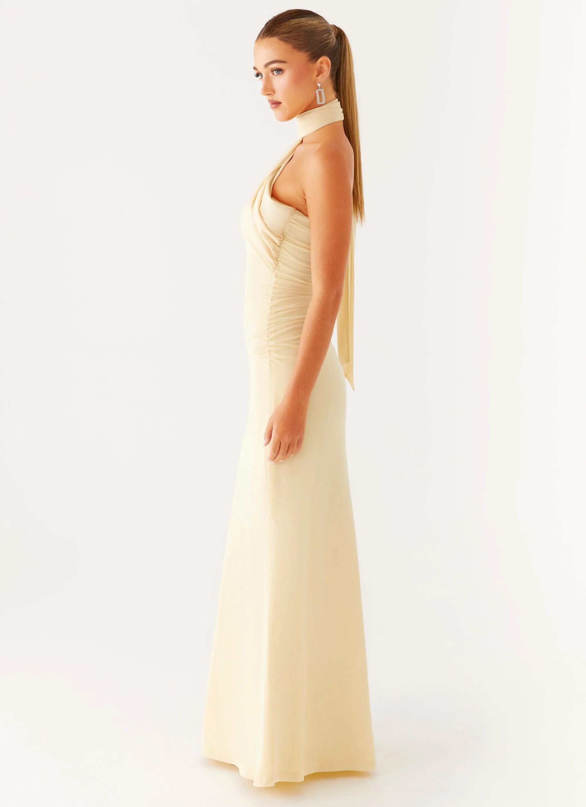Seasonal Comfort Songbird Maxi Dress - Yellow