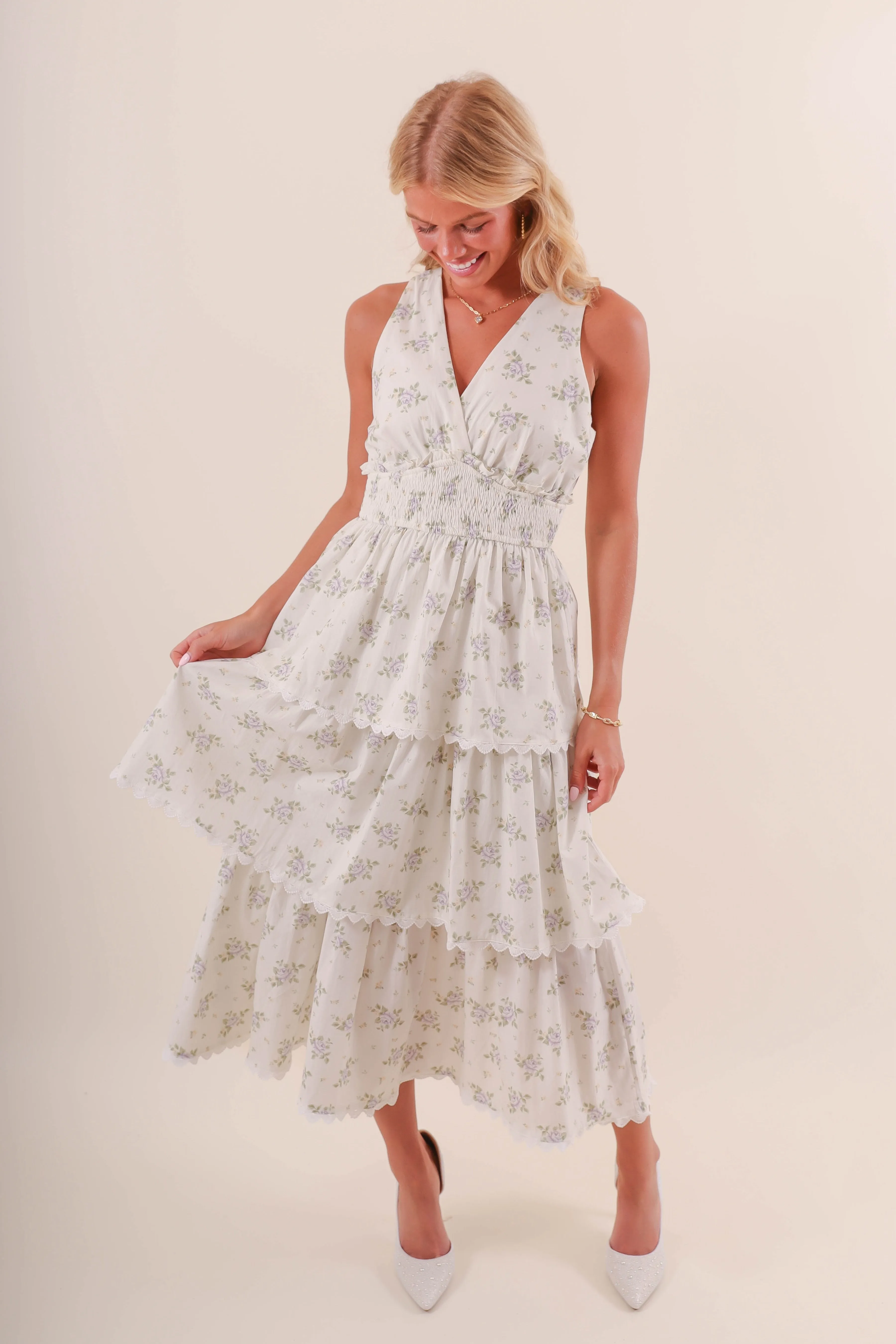Something About Being With You Midi Dress Edgy-Look
