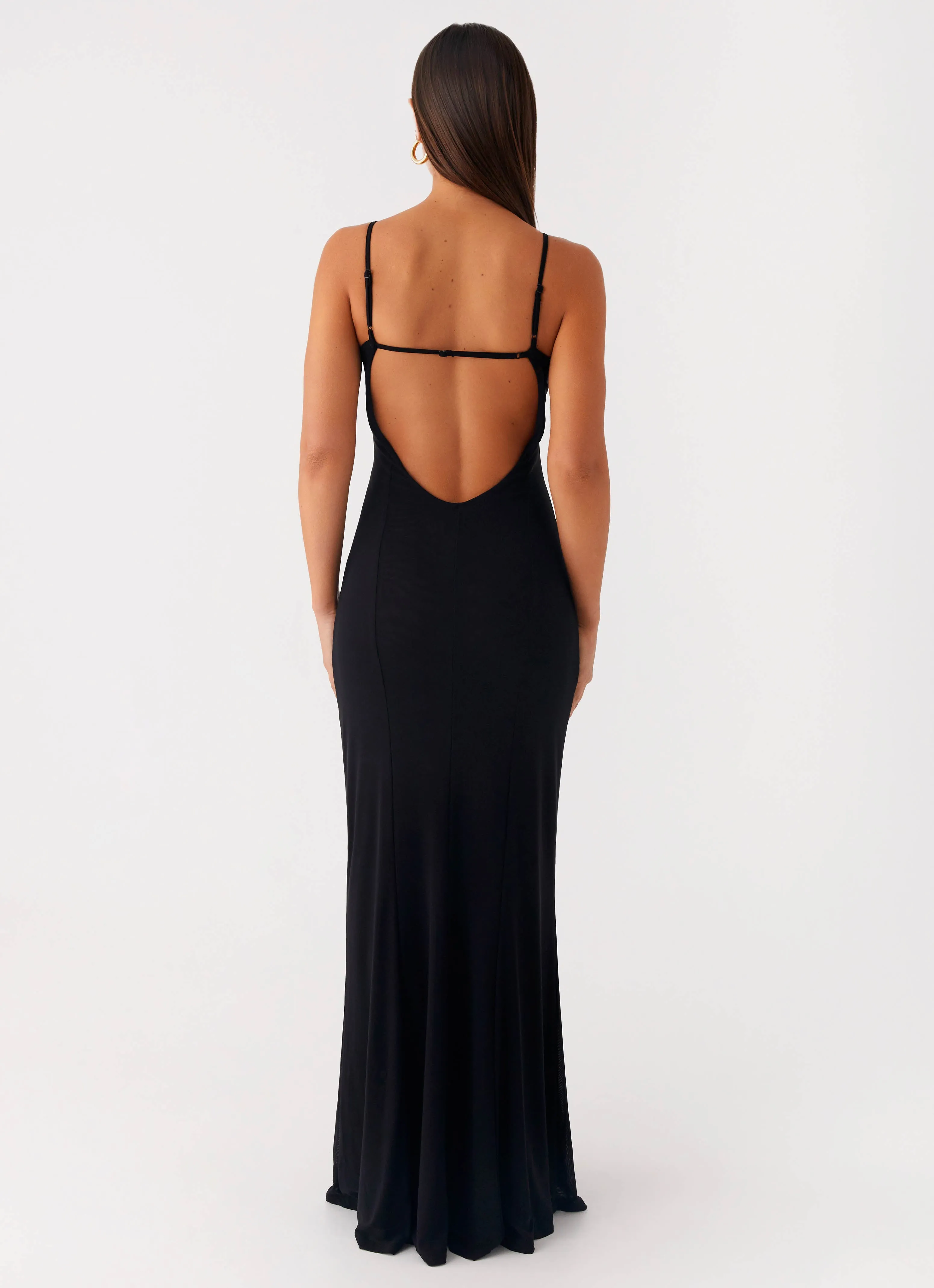Sharp Design Serene Escape Maxi Dress - Black