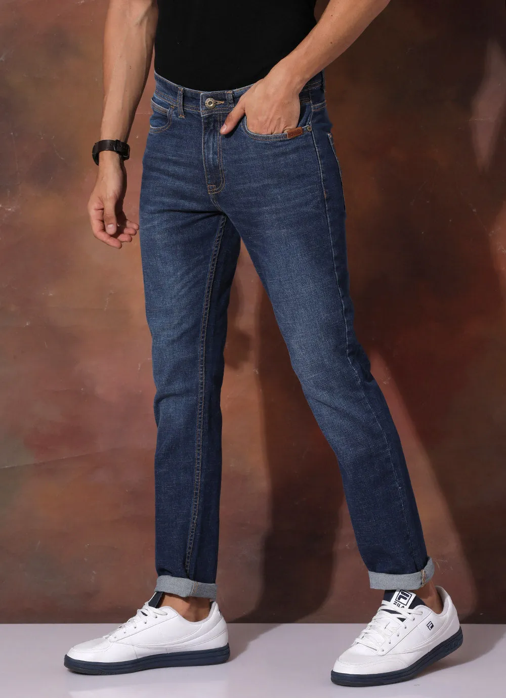Space Blue Twill