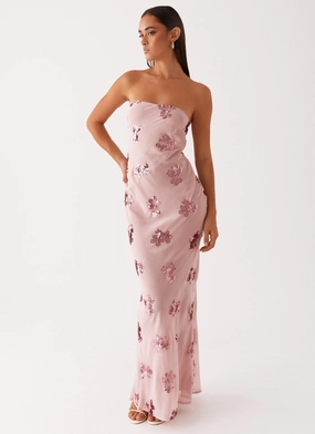 Sweet Escape Sequin Maxi Dress - Baby Pink Sleek Comfort Chic and Cozy Wear